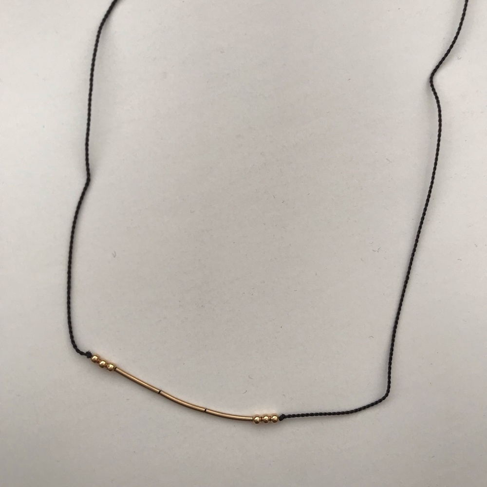SOS Morse Code Necklace NWOT